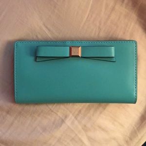Blue Kate Spade Wallet